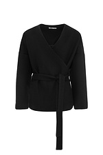 Women's LOTTE black wrap jacket Garne 3042025 photo №14