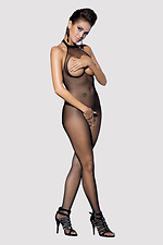 Schwarzer erotischer Catsuit mit offenem Zugang Obsessive 4027026 Foto №1