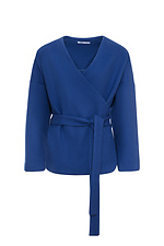 Women's jacket LOTTE blue wrap Garne 3042027 photo №17