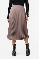 Satin pleated skirt Garne 3400027 photo №1