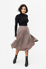 Satin pleated skirt Garne 3400027 photo №2