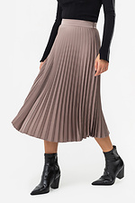 Satin pleated skirt Garne 3400027 photo №3