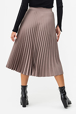 Satin pleated skirt Garne 3400027 photo №4