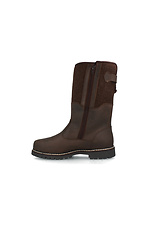 High men's boots for the winter made of genuine leather Forester 4203028 photo №3
