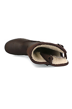 Wysokie buty męskie na zimę wykonane ze skóry naturalnej Forester 4203028 zdjęcie №6