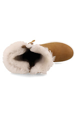 Руді зимові чоботи з нубуку з натуральним хутром Forester 4203030 фото №5