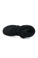Черные утепленные ботинки зимние на липучках Forester 4203032 фото №5