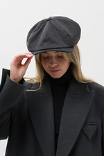 Shelby Dunkelgraue Hooligan-Kappe für Damen Without 8056032 Foto №2