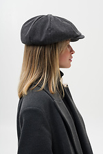 Shelby Dunkelgraue Hooligan-Kappe für Damen Without 8056032 Foto №4