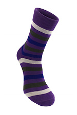 Смугасті шкарпетки кольорові Fioli M-SOCKS 2040033 фото №2