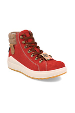 Winter sports boots in nubuck with laces Forester 4203033 photo №1