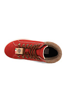 Зимние спортивные ботинки из нубука со шнурками Forester 4203033 фото №5