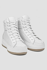 Кеди осінні високі білі 4206033 фото №1