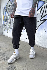 Charcoal cuff sweatpants GRUF 8048033 photo №1