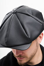 Herren Leder Shelby Black Hooligan Cap Without 8056033 Foto №3