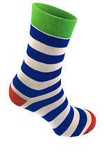 Полосатые носки цветные Grini M-SOCKS 2040034 фото №2