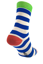 Смугасті шкарпетки кольорові Grini M-SOCKS 2040034 фото №3