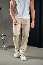 Mom's Baumwoll-Jeanshose für Herren Sand Teamv 8034034 Foto №2