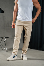 Mom's Baumwoll-Jeanshose für Herren Sand Teamv 8034034 Foto №5