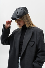 Women's Leather Shelby Black Hooligan Cap Without 8056034 photo №2