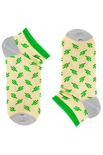 Kurze Baumwollsocken für Turnschuhe mit Kakteen SOX 8041035 Foto №1