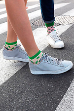 Kurze Baumwollsocken für Turnschuhe mit Kakteen SOX 8041035 Foto №2