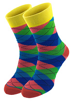 Шкарпетки з візерунком Perfi M-SOCKS 2040036 фото №1