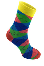 Шкарпетки з візерунком Perfi M-SOCKS 2040036 фото №2
