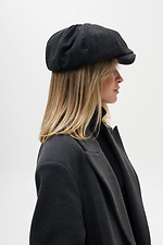 Alfi Black Women's Plaid Hooligan Cap Without 8056036 photo №3