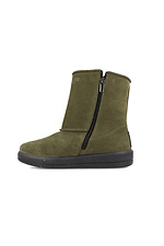 Winter warm green suede boots Forester 4203037 photo №2