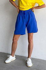 Übergroße Shorts aus blauer Baumwolle für Mädchen NENKA 3103038 Foto №1