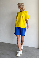 Übergroße Shorts aus blauer Baumwolle für Mädchen NENKA 3103038 Foto №2