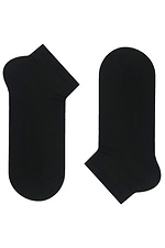Low-rise black cotton socks for running shoes SOX 8041038 photo №1