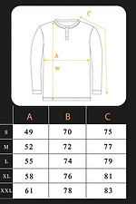 Men's Knitted Longsleeve with Button Bar Long Casual Black Teamv 8034039 photo №7