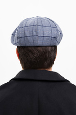Alfi Blue Herren-Hooligan-Kappe mit Karomuster Without 8056039 Foto №4