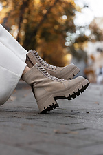 Women's winter boots with a massive sole  4206040 photo №2