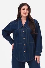 Blaues Jeanshemd Garne 3044041 Foto №1