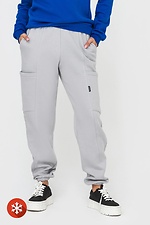 Insulated fleece pants with gray pockets Garne 3041042 photo №1