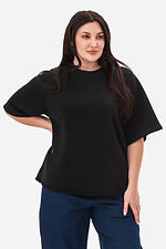 schwarzes UNO-T-Shirt Garne 3044042 Foto №1