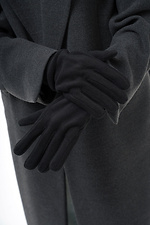 Women's Warm Fleece Gloves Sota 26 Black Without 8056042 photo №2