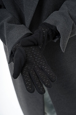Women's Warm Fleece Gloves Sota 26 Black Without 8056042 photo №4