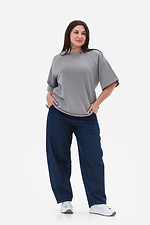 Футболка UNO сірого кольору Garne 3044043 фото №4