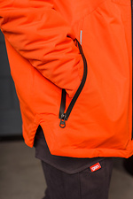 Утепленная весенняя куртка парка оранжевого цвета AllReal 8042043 фото №10