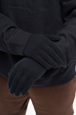Men's Warm Gloves Black Without 8056043 photo №3