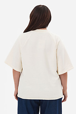 UNO Ecru T-Shirt Garne 3044044 Foto №2