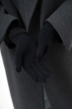 Women's Warm Gloves Black Without 8056044 photo №3
