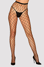 Black erotic fishnet tights Obsessive 4027045 photo №1