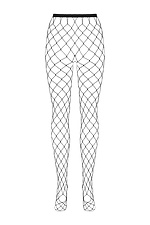 Black erotic fishnet tights Obsessive 4027045 photo №6