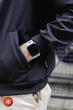 Padded Softshell Bomber Jacket Without 8049045 photo №5