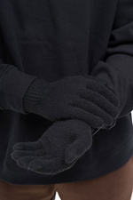 Men's Warm Gloves 26 Black Without 8056045 photo №4